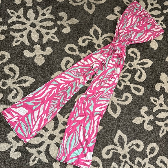 ☀️SOLD☀️Lilly Pulitzer Strapless Jumpsuit - Picture 2 of 4